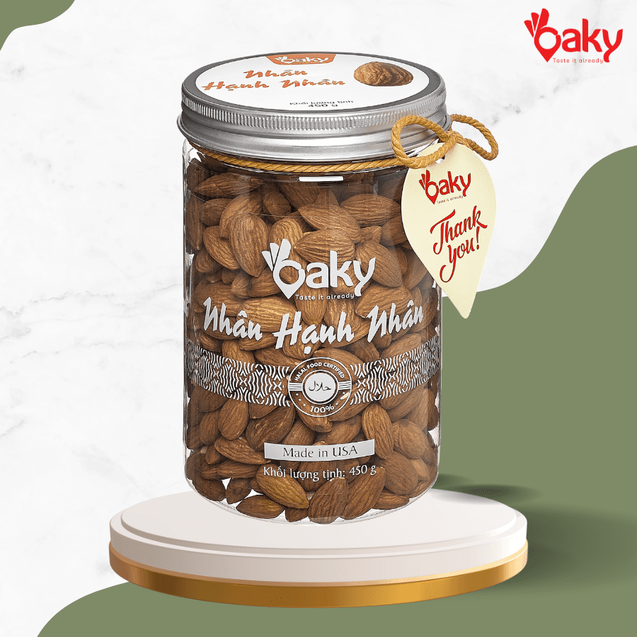 nhân hạnh nhân 450g